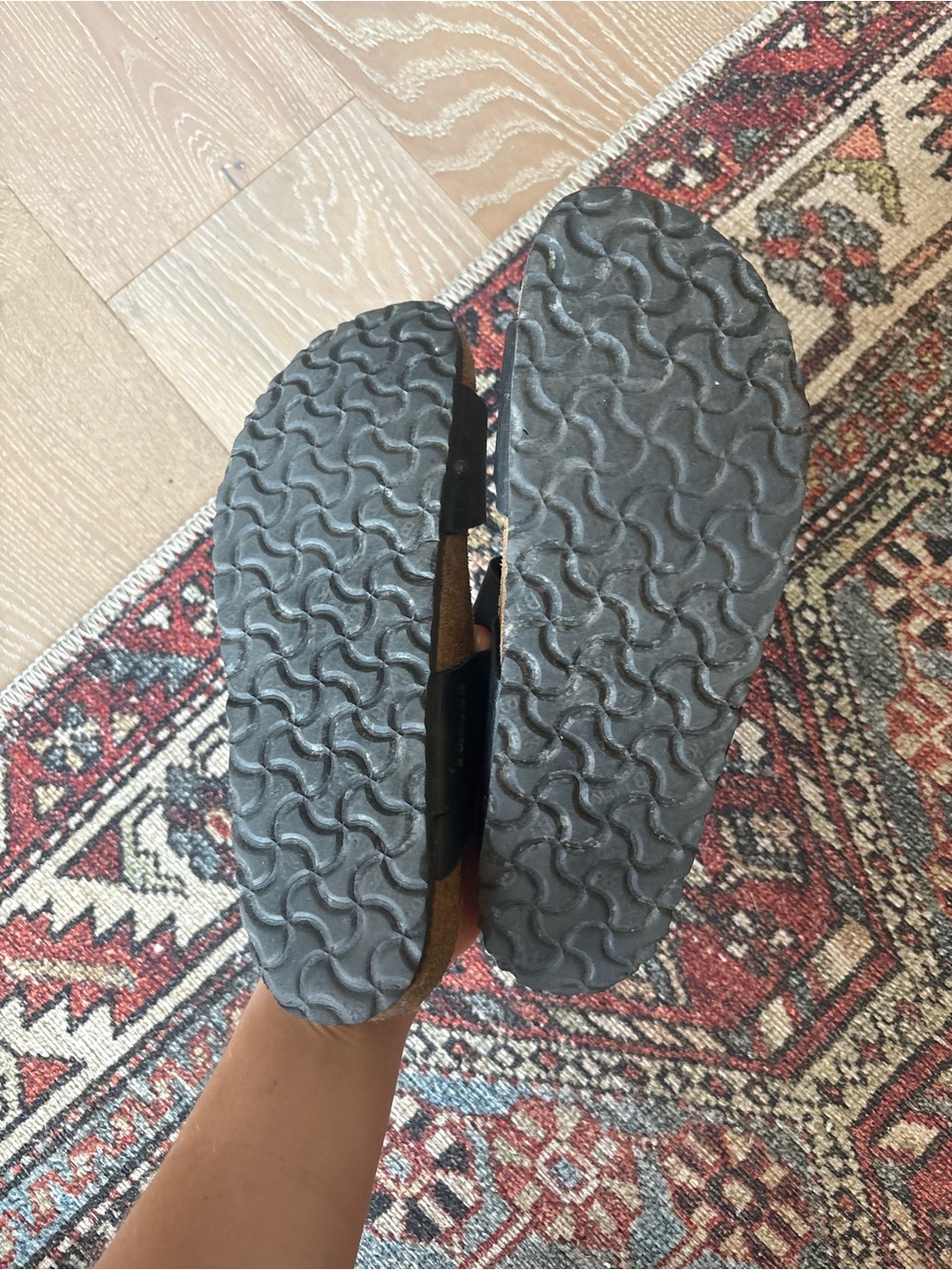Birkenstock Black Triple-Strap Sandals - Picture 4 of 4